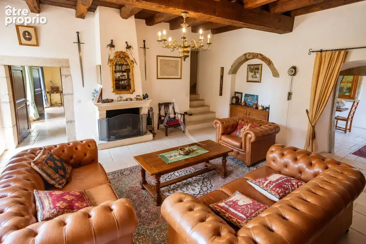 Château à Chilly - 215 m² habitables et dépendances sur 5 126 m² - photo 4