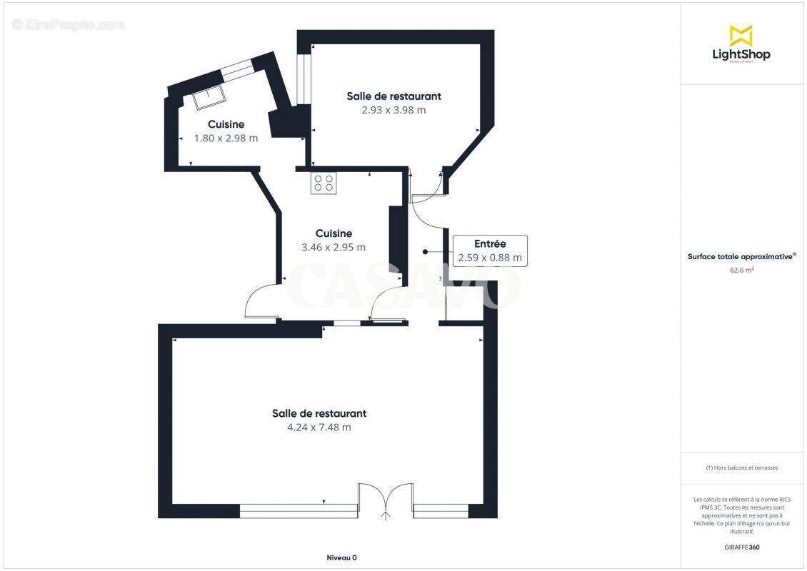 Appartement à PARIS-14E