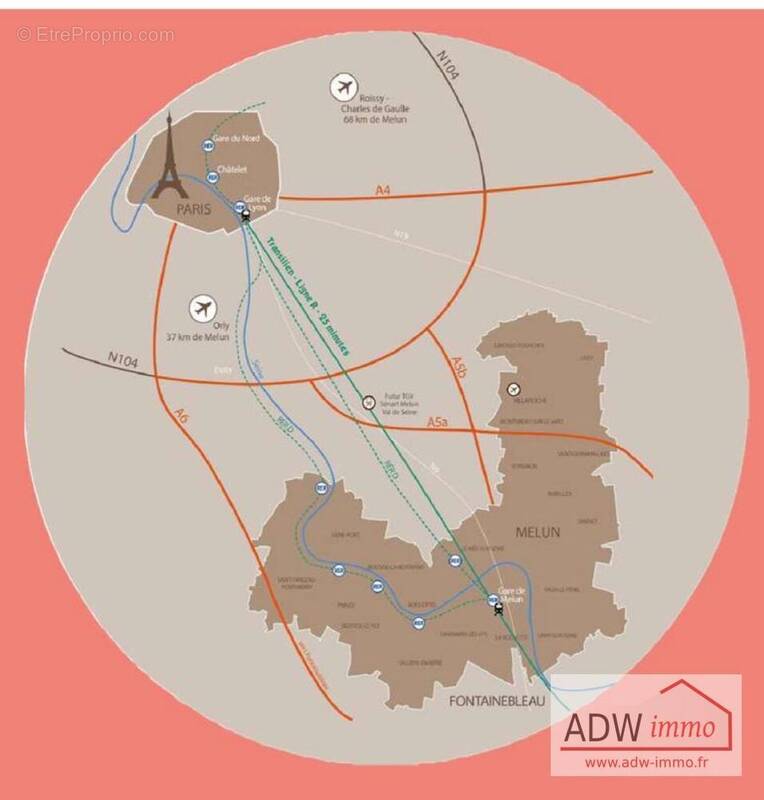 Appartement à MELUN