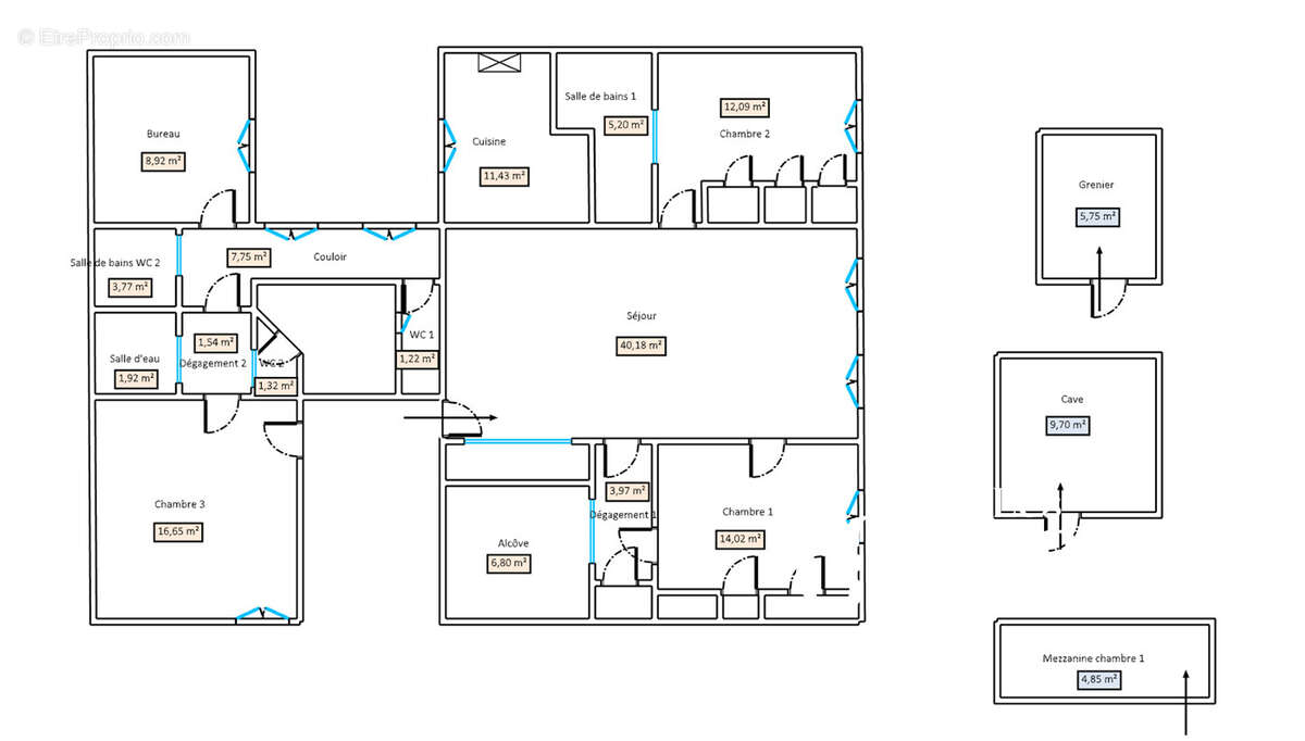 Appartement à LYON-4E
