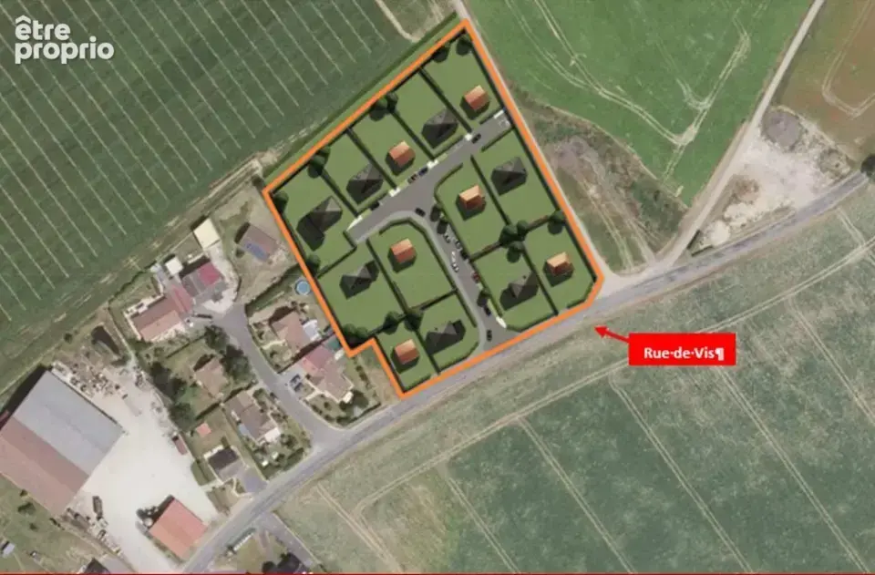 Terrain 693 m² à vendre à Cherisy (62128) - photo 3