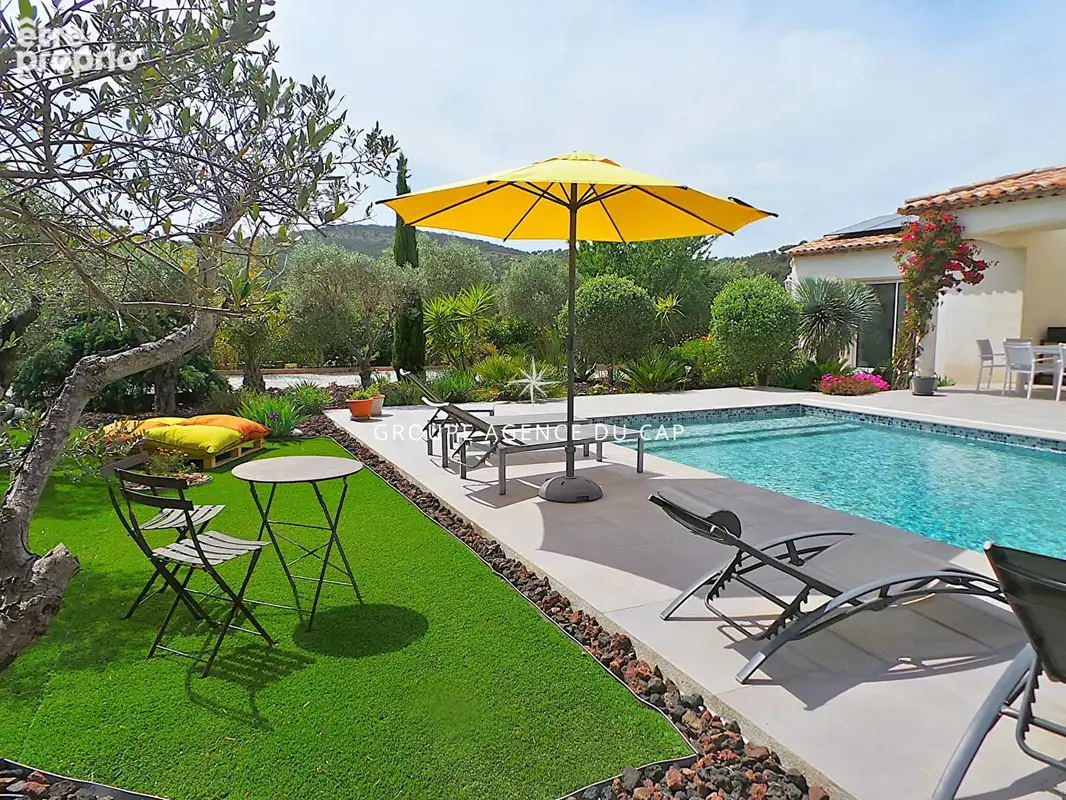 À vendre villa 6 pièces, 185 m² avec 4 chambres piscine et garage, à saint-aygulf - photo 14
