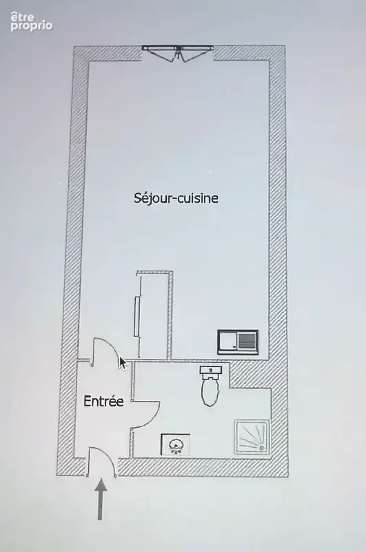 STUDIO à vendre à Lyon - Bon état, proche commodités - photo 3