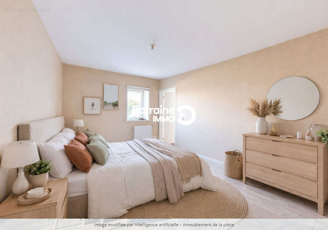 A vendre - lorient  centre ville - appartement recent de type 3 de 55m² avec balcon et garage - photo 5
