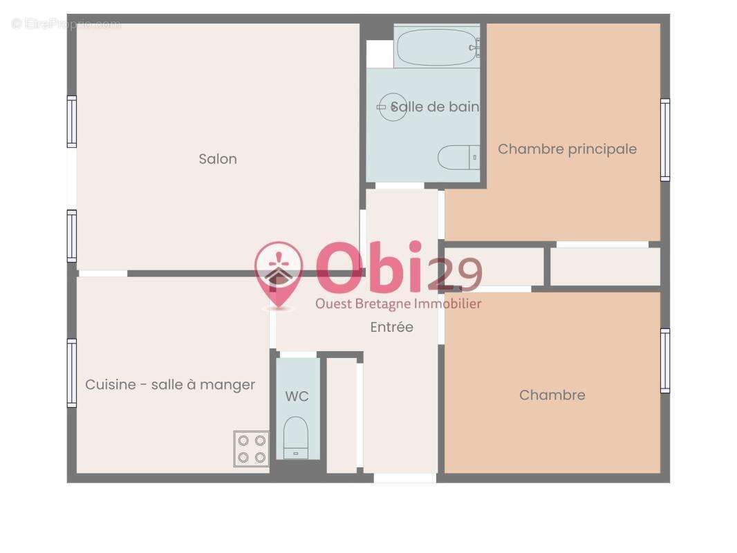 Appartement à QUIMPER