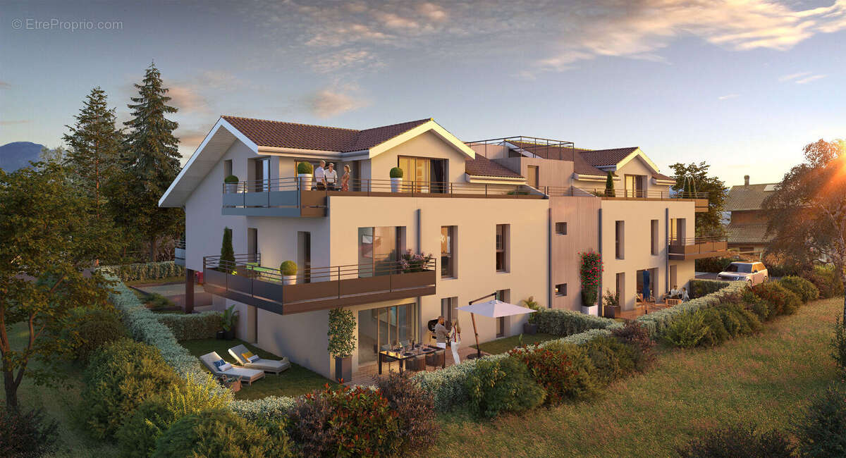 MESSERY - T4 de 100.9m² - Vue Lac - photo 2
