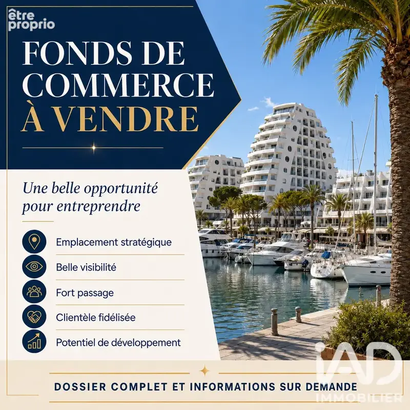 Photo 1 - Commerce à LA GRANDE-MOTTE