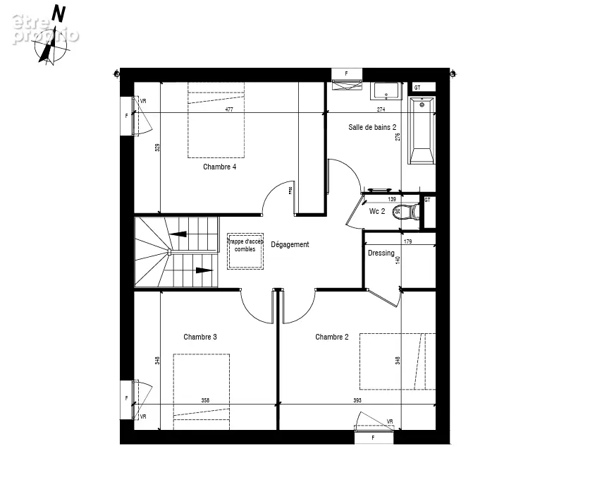 Maison Toussieu 4 chambres avec jardin - photo 5