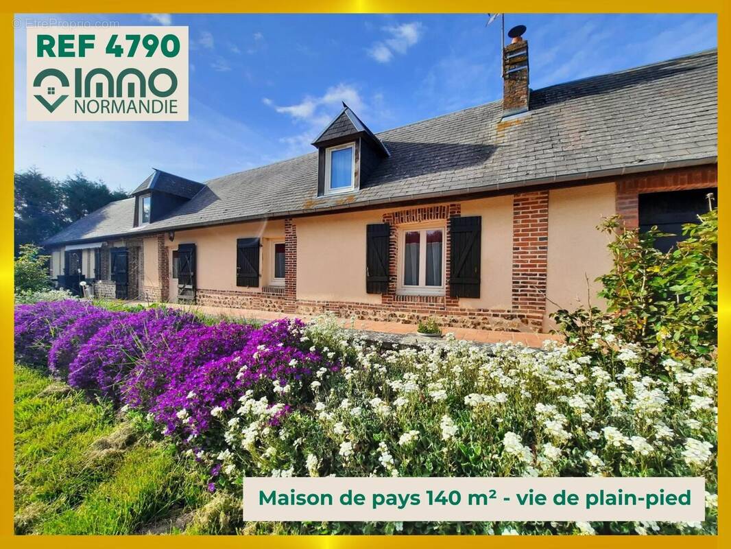 4790 - grande longere avec vie de plain pied - photo 2