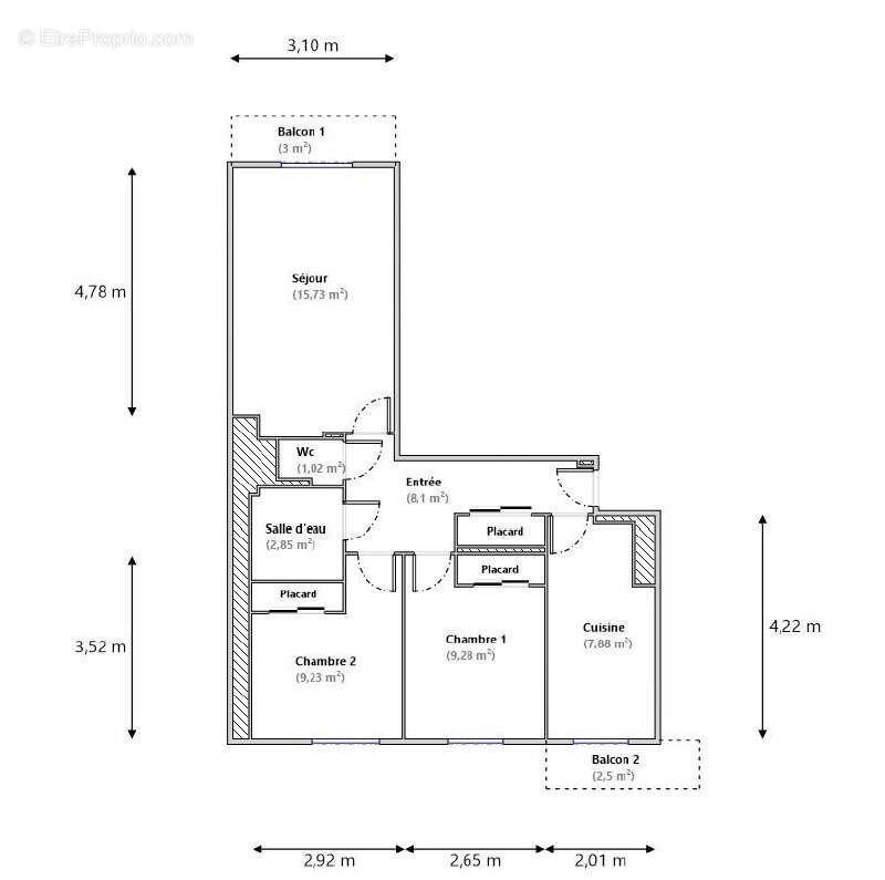 Appartement à NICE