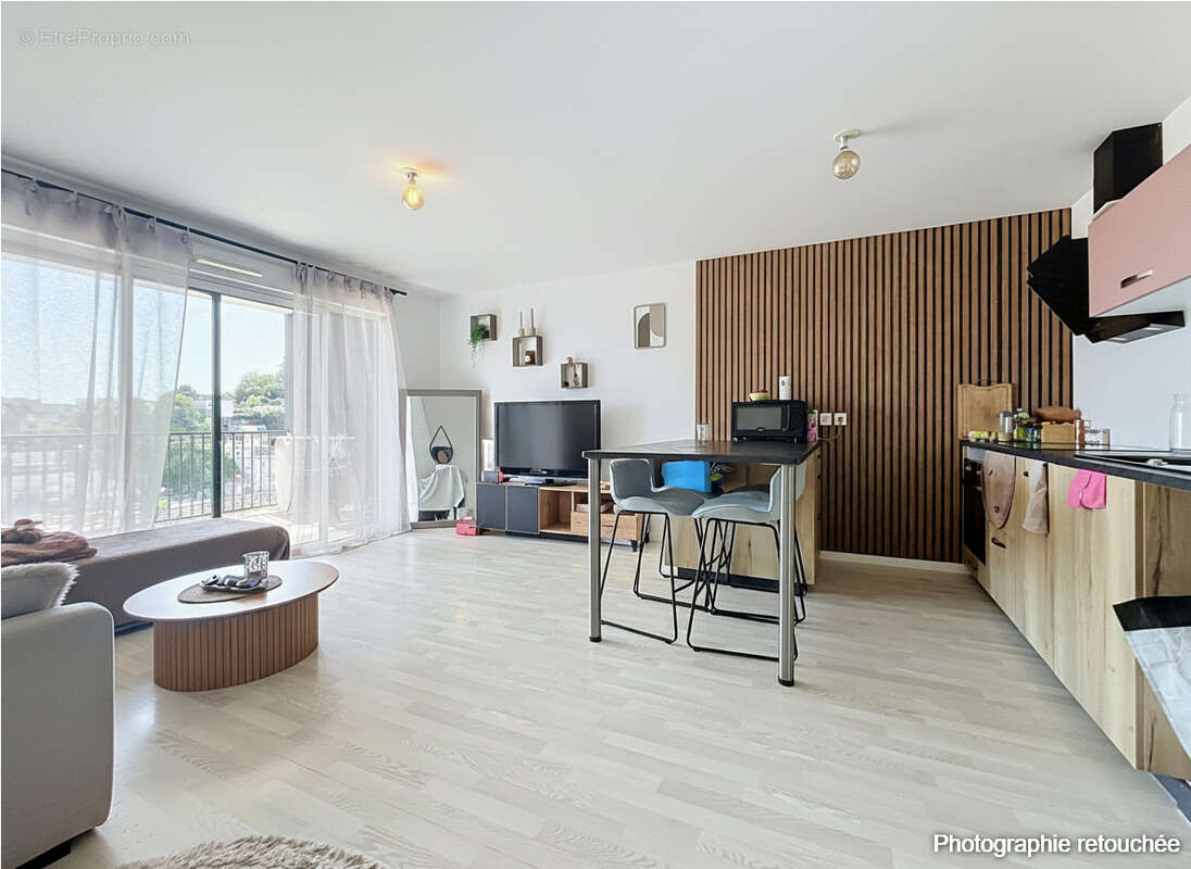 Appartement Hennebont 3 pièce(s) 62 m2 - photo 2