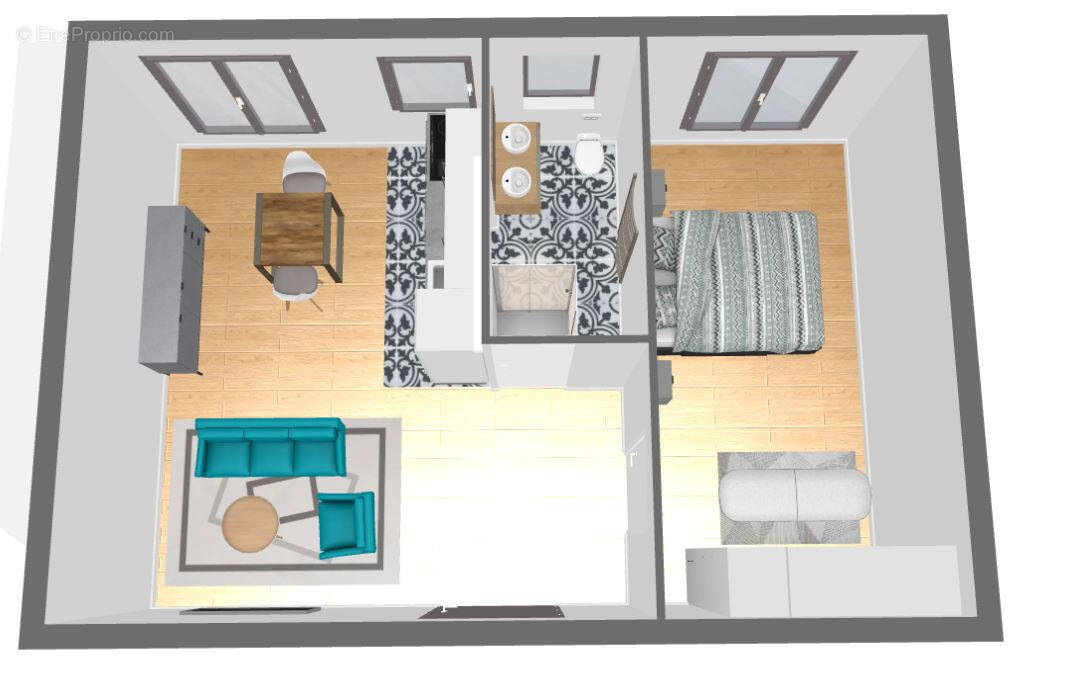 Appartement à PARIS-18E