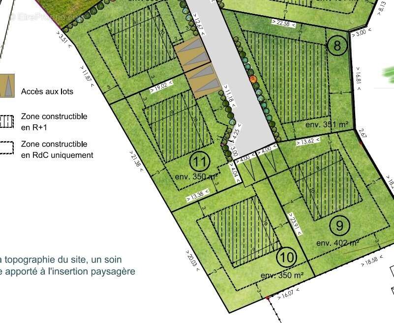 Terrain à LA CALMETTE
