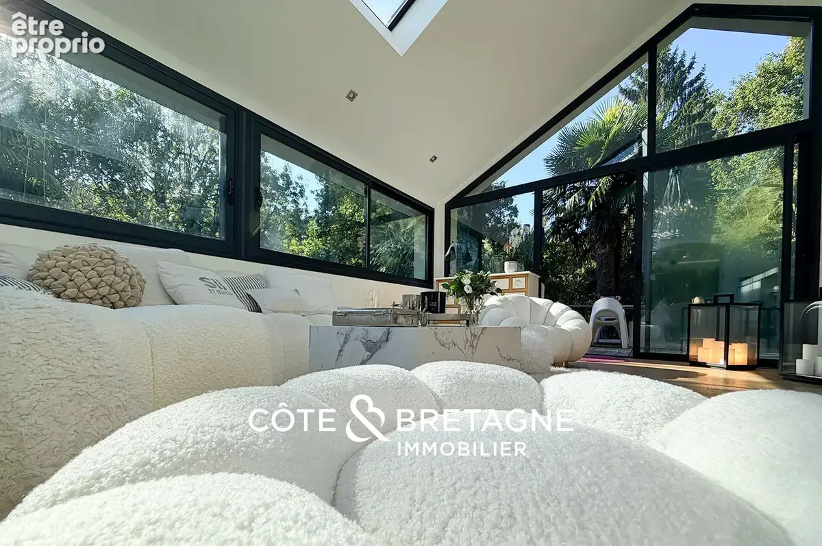 Propriete de prestige avec piscine proche saint-brieuc dans un ecrin de verdure  ref 2026177 - photo 12