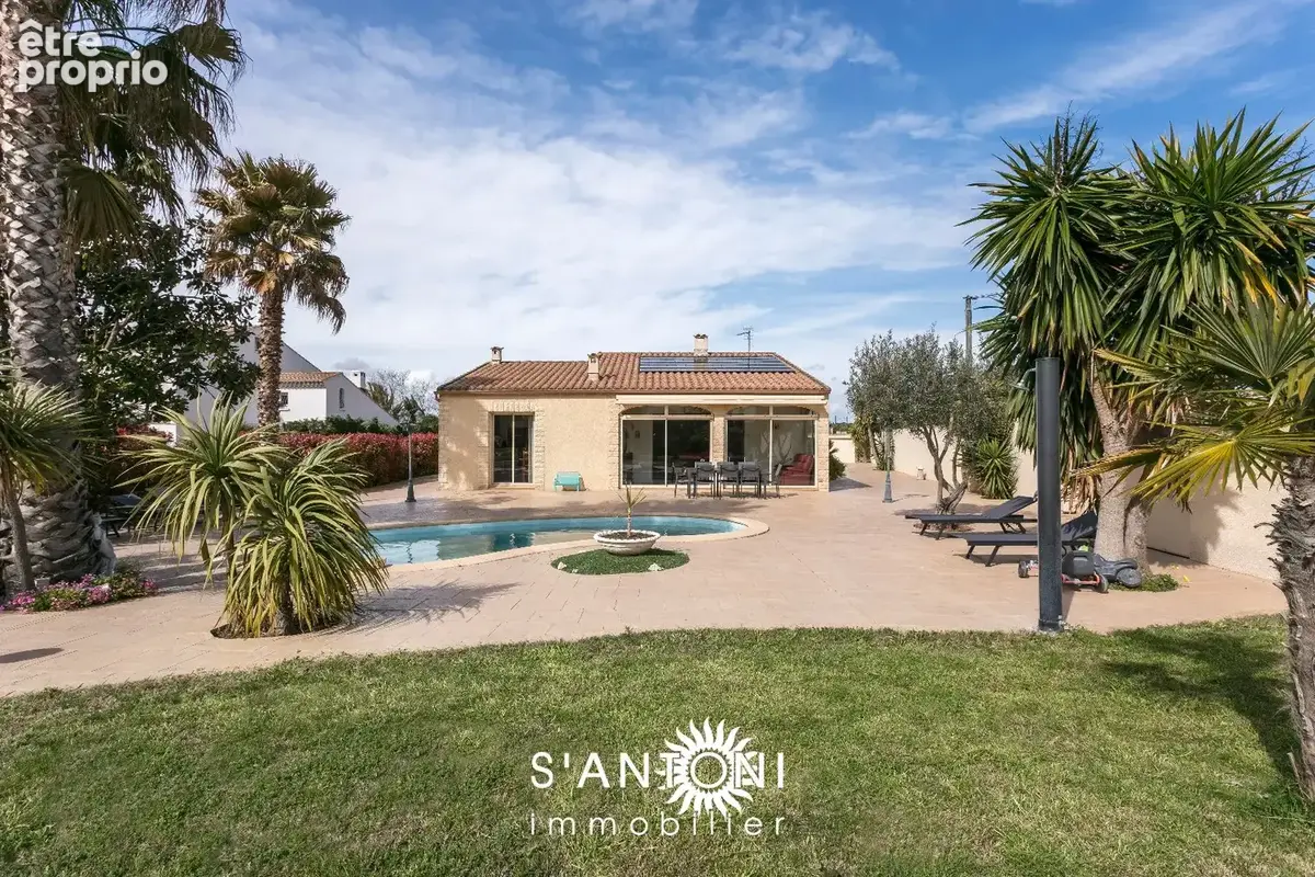 LE GRAU D'AGDE, Magnifique Villa Plain pied de style Languedocienne de 160m² hab. sur une parcelle de 1357m² avec double garage - photo 4