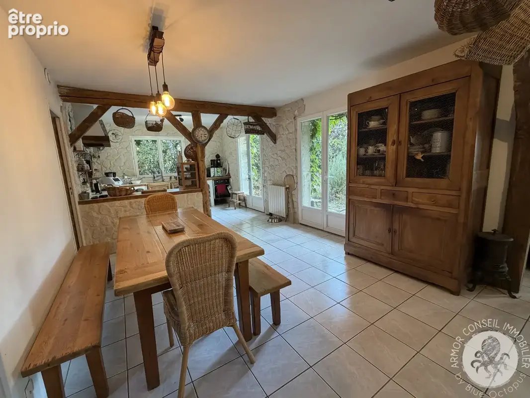 À vendre   maison avec grand terrain boisé à jugon-les-lacs - photo 3