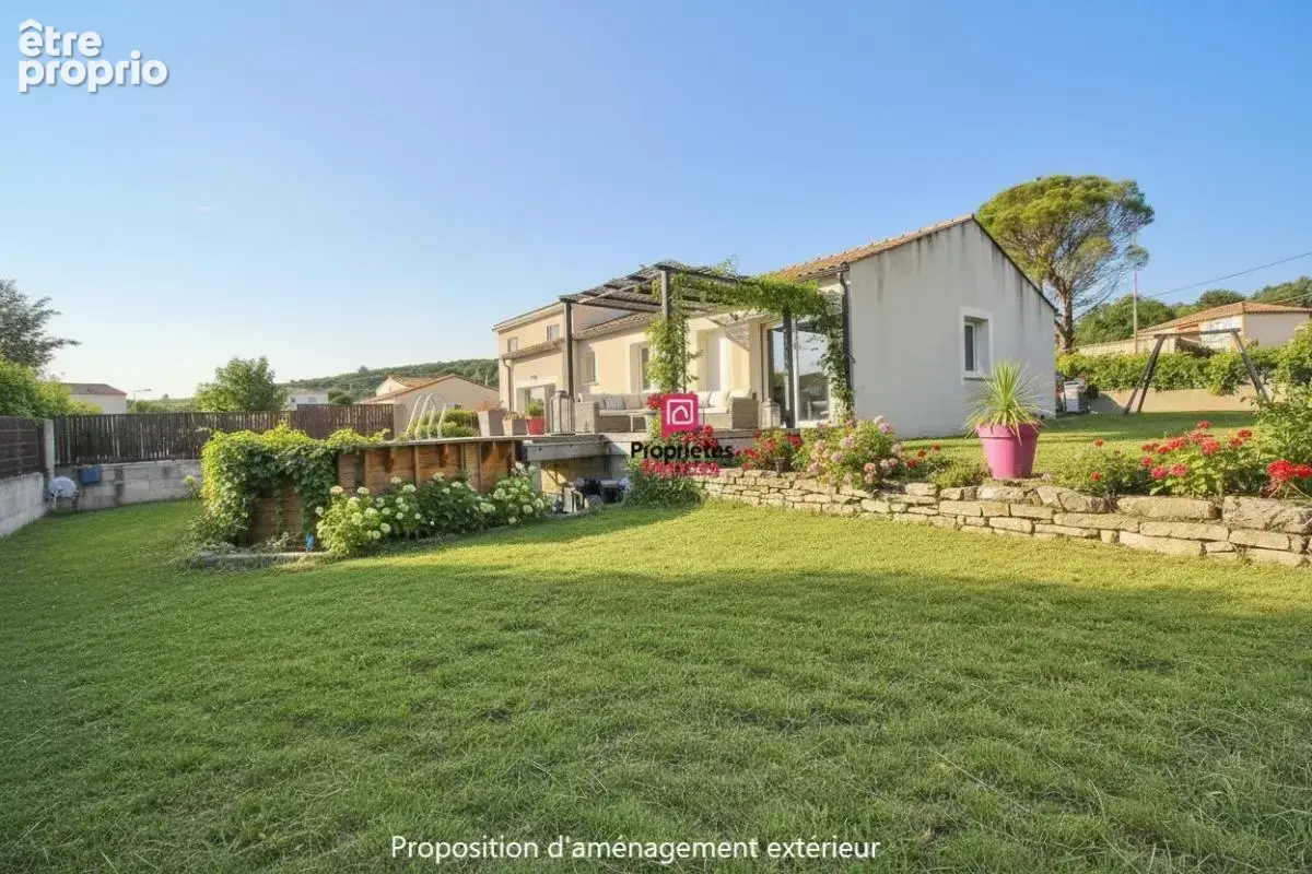 Maison 3 chambres 92 m² de plain pied avec piscine à Vacquieres - photo 4