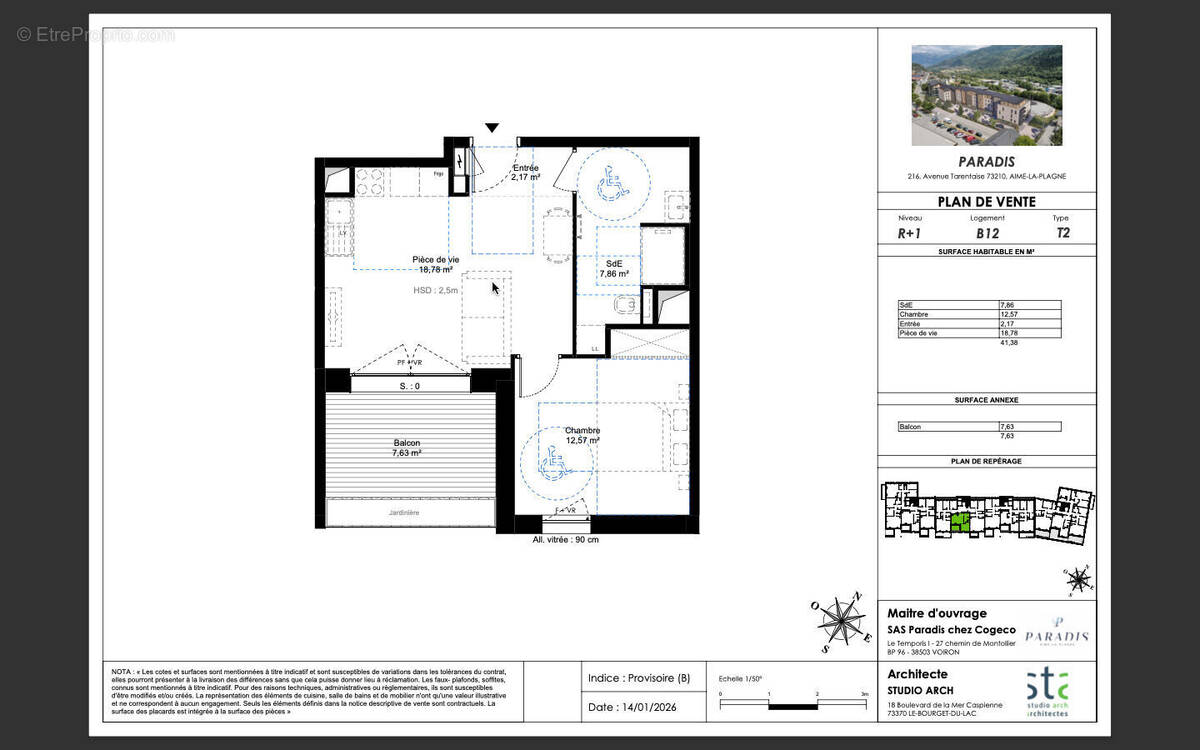 Appartement à AIME