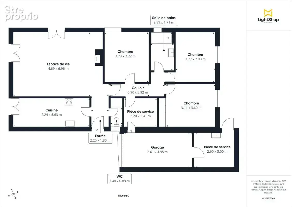 Maison 4 pièces plain-pied 106 m² avec grand jardin et garage – Rue Les Genêts, Le Pian-Médoc - photo 18