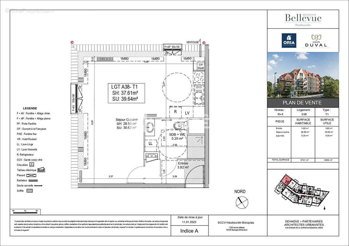 Appartement à vendre - HAUBOURDIN Centre - photo 4