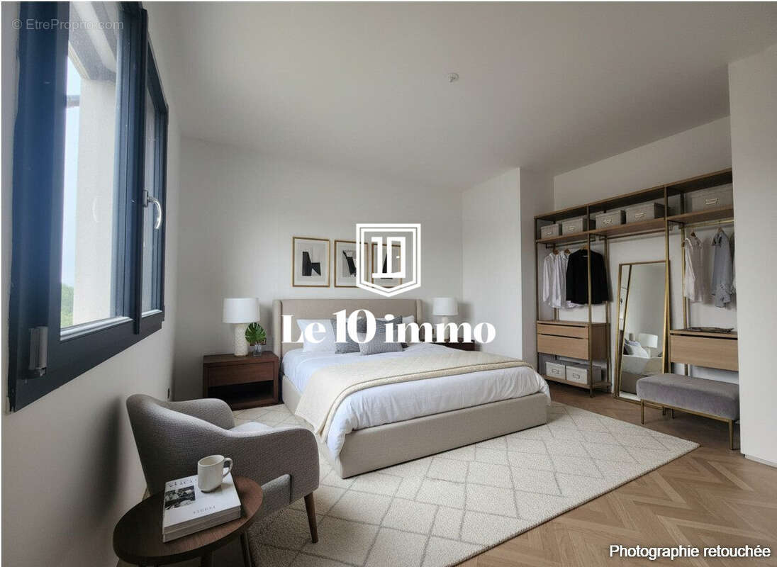 Chambre 2 Projection - Maison à LE MAY-SUR-EVRE