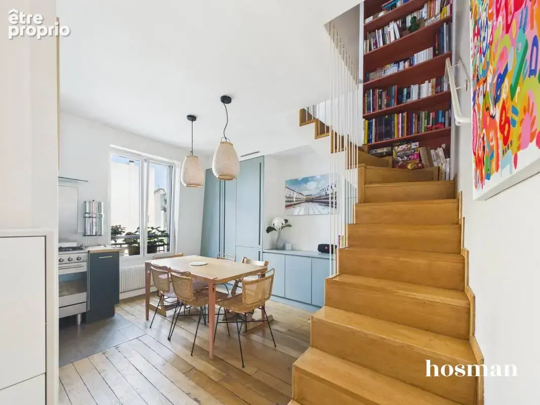 Duplex lumineux avec balcon plein Sud - 87 m2 – charme de l’ancien - photo 8