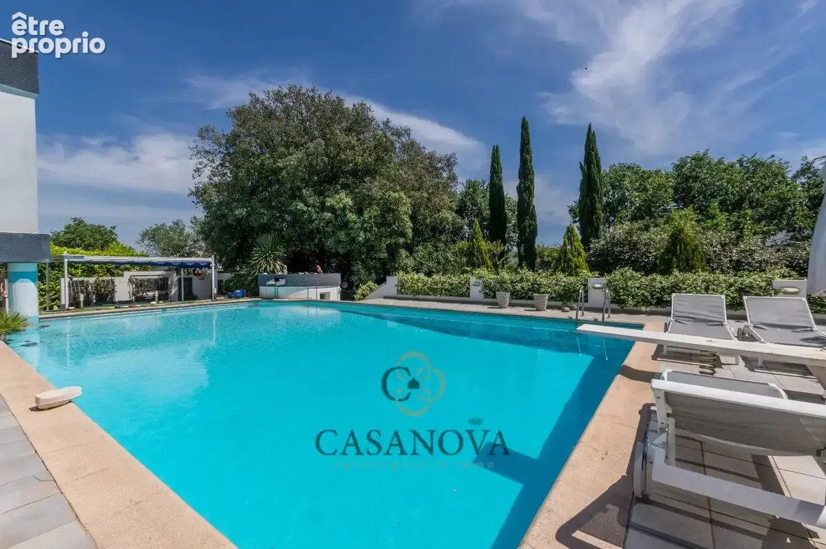 Villa d'architecte contemporaine avec piscine et parc arboré à Villetelle entre Montpellier et Nîmes - photo 3