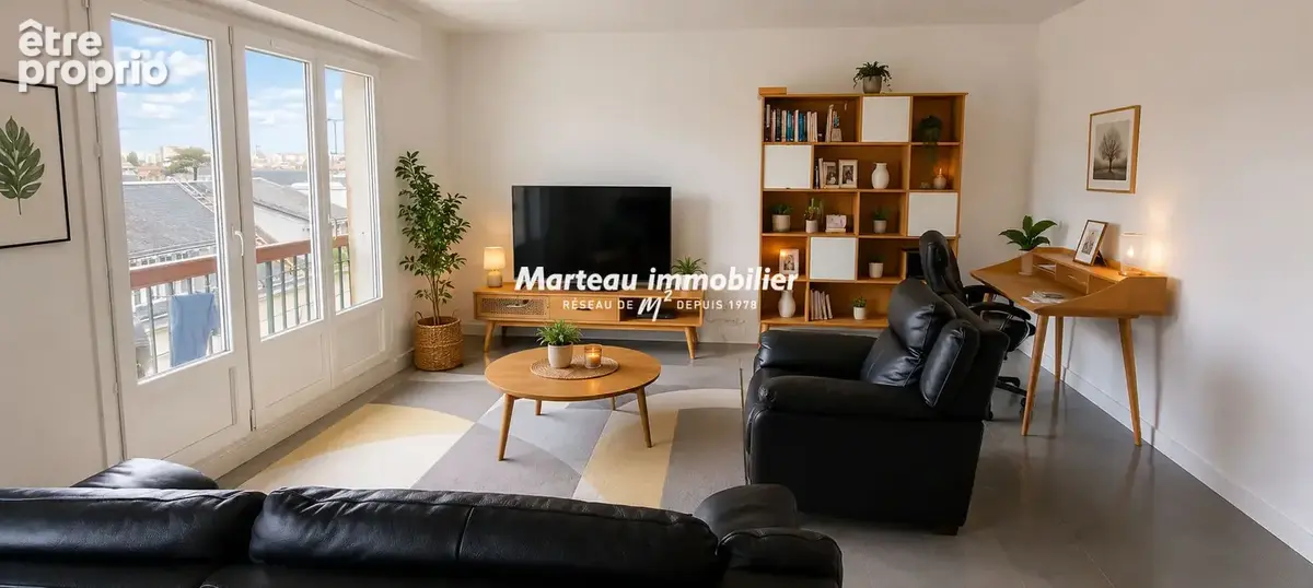 Appartement T2 entièrement rénové - Gare, Préfecture et hypercentre du Mans. - photo 2