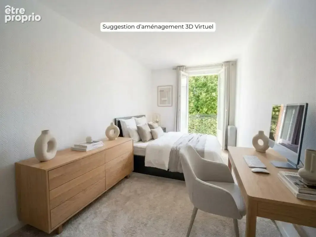 Epinay-sur-seine: appartement 2 chambres balcon parking cave proche enghien les bains - photo 7