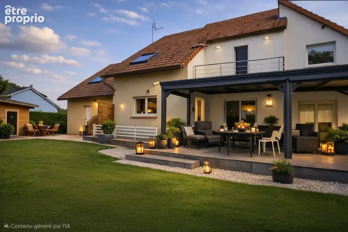 Pavillon individuel en bout d'impasse à neufgrange avec jardin paysagé - photo 2