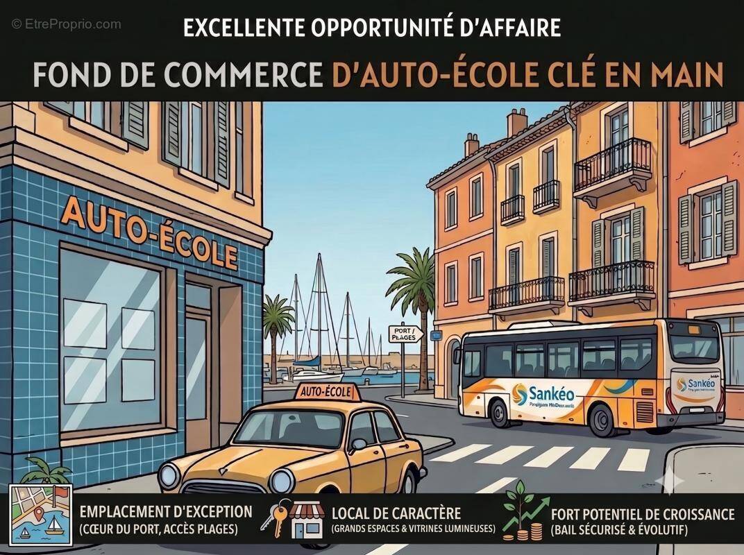 Commerce à CANET-EN-ROUSSILLON
