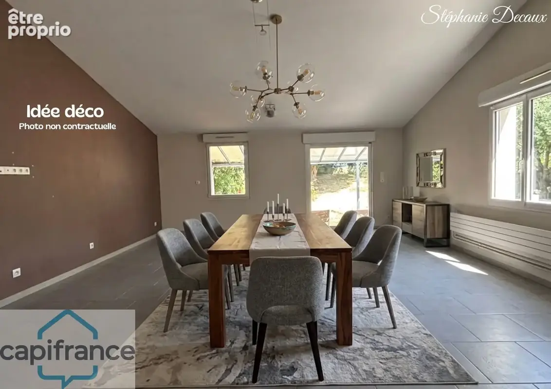  EXCLUSIVITÉ – Maison semi-mitoyenne 228 m2 -13 pièces -avec possibilité de semi plain-pied ou local professionnel – Jardin – Ce - photo 4