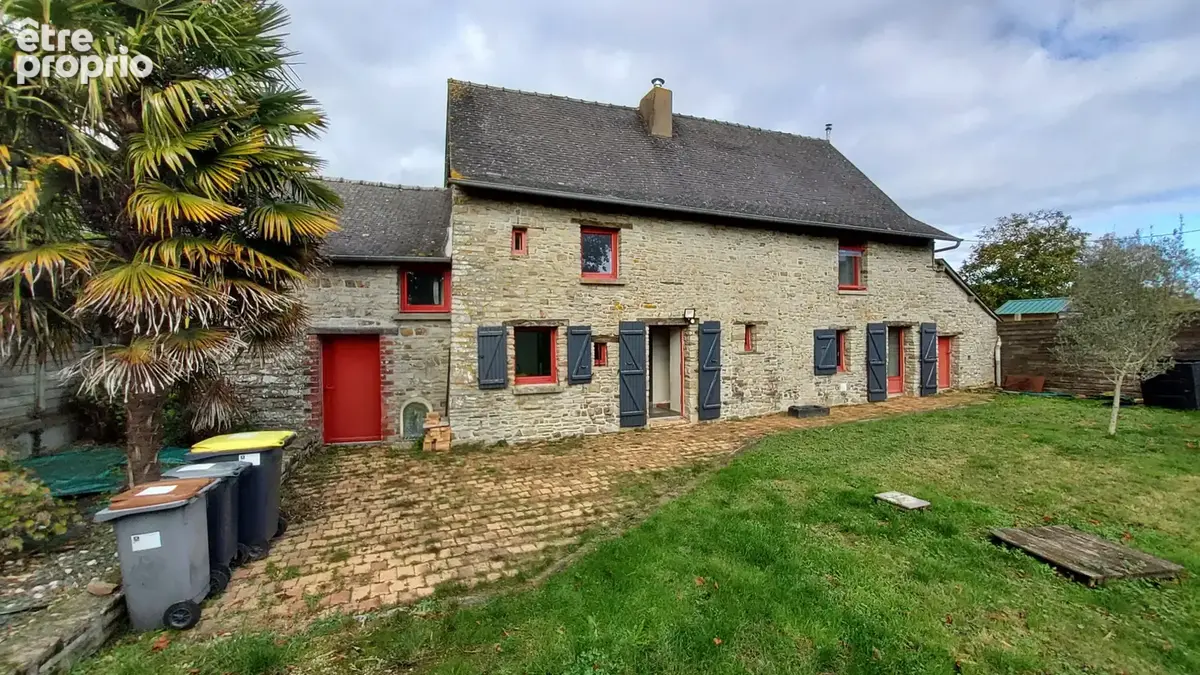 A vendre - charmante longère de caractère 160m2 - 5 pièces - 3 chambres - la couyere - photo 2