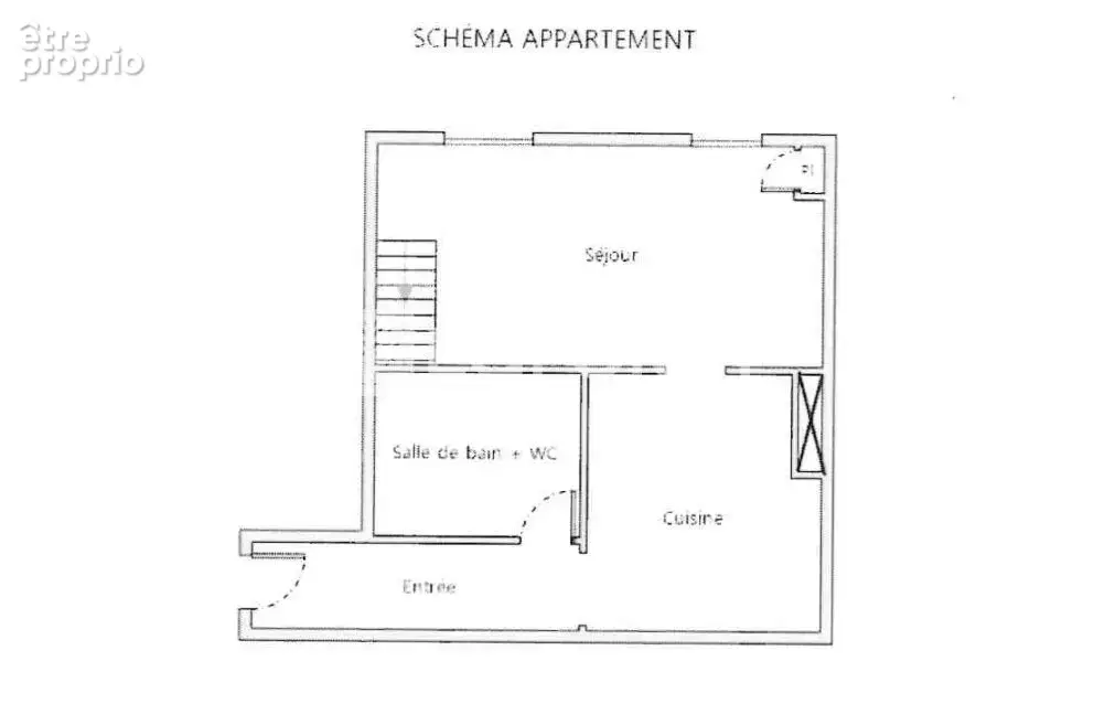 Studio T1 bis de 38 m2 avec mezzanine de 12m² - photo 6