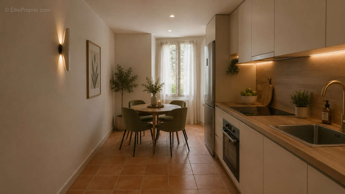 Appartement Champlan 1 pièce(s) 28.97 m2 - photo 2