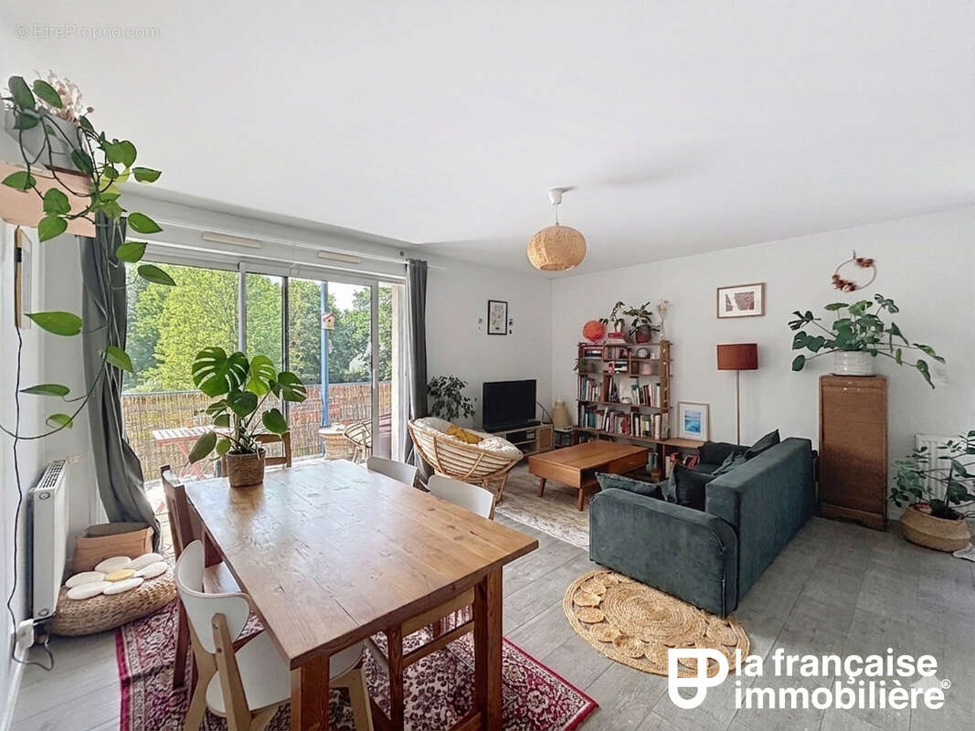 Appartement 61 m²  - Terrasse de 10.50m² - Garage fermé - Thorigné-Fouillard - photo 3