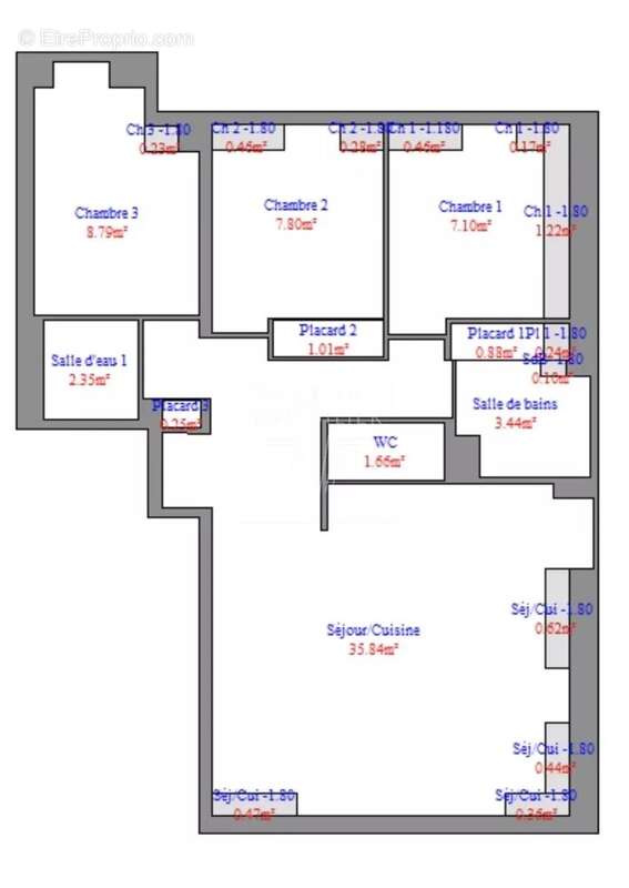 Appartement à DEAUVILLE
