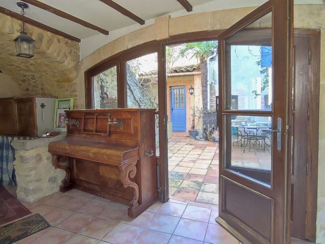 Maison de village de caractère cour, terrasses et jardin - Montmoirac - photo 5