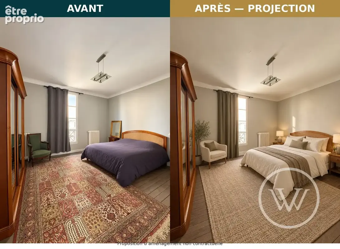 Projection chambre 1