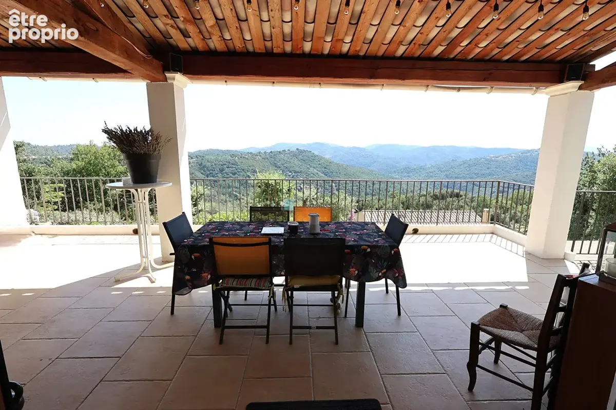 Villa Le Tignet 130 m²  sur terrain de 1500 m² avec piscine et belle vue - photo 10