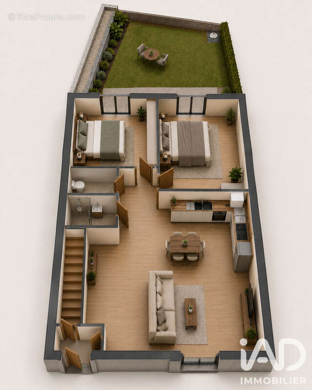 Appartement 70 m² à Noveant-Sur-Moselle  - photo 2