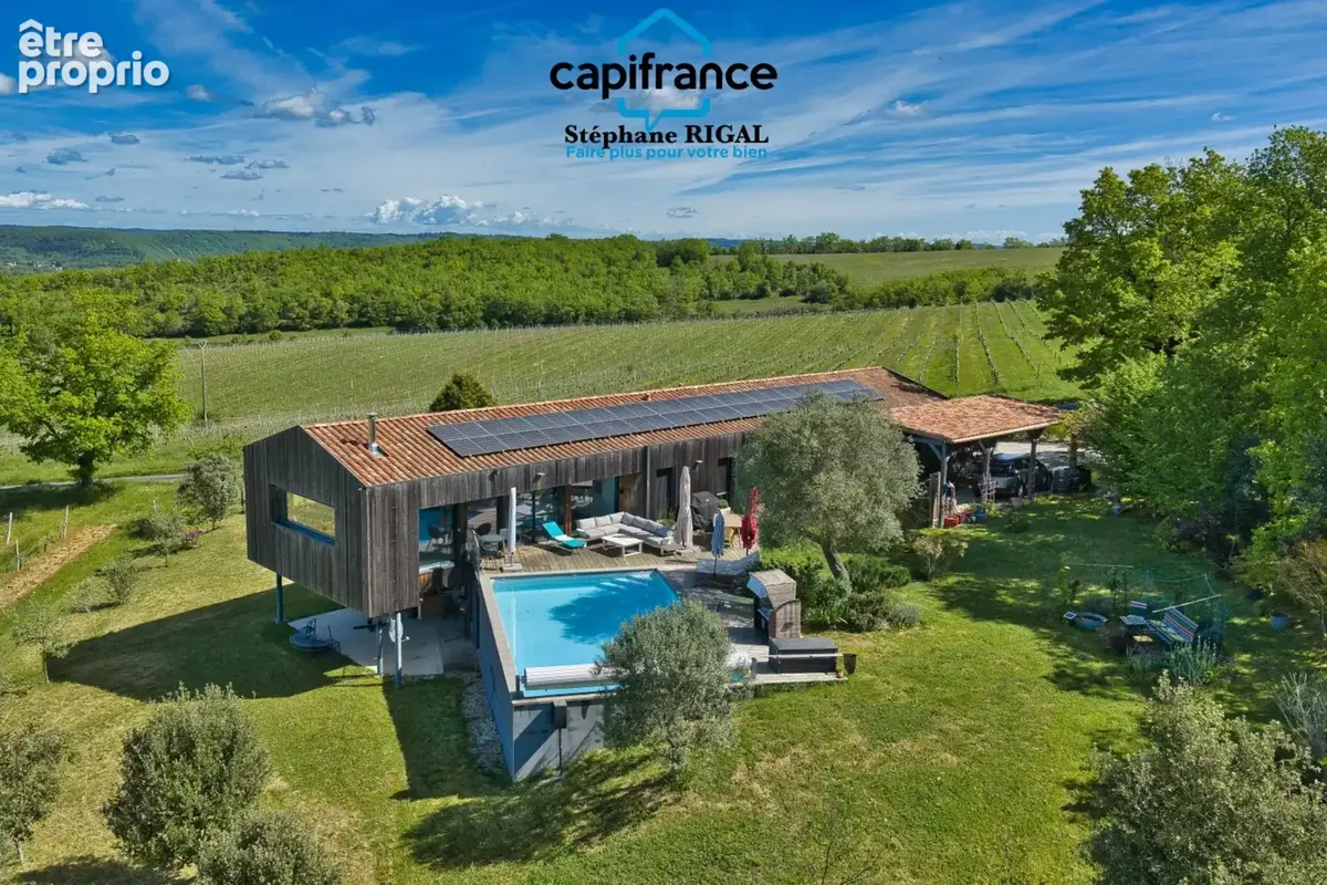 Dpt Lot (46), à vendre MAUROUX maison P8 de 210 m² - Terrain de 2 400 m² - Plain pied - photo 3