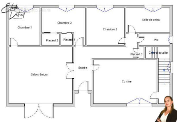 Maison à SAINTE-JAMME-SUR-SARTHE