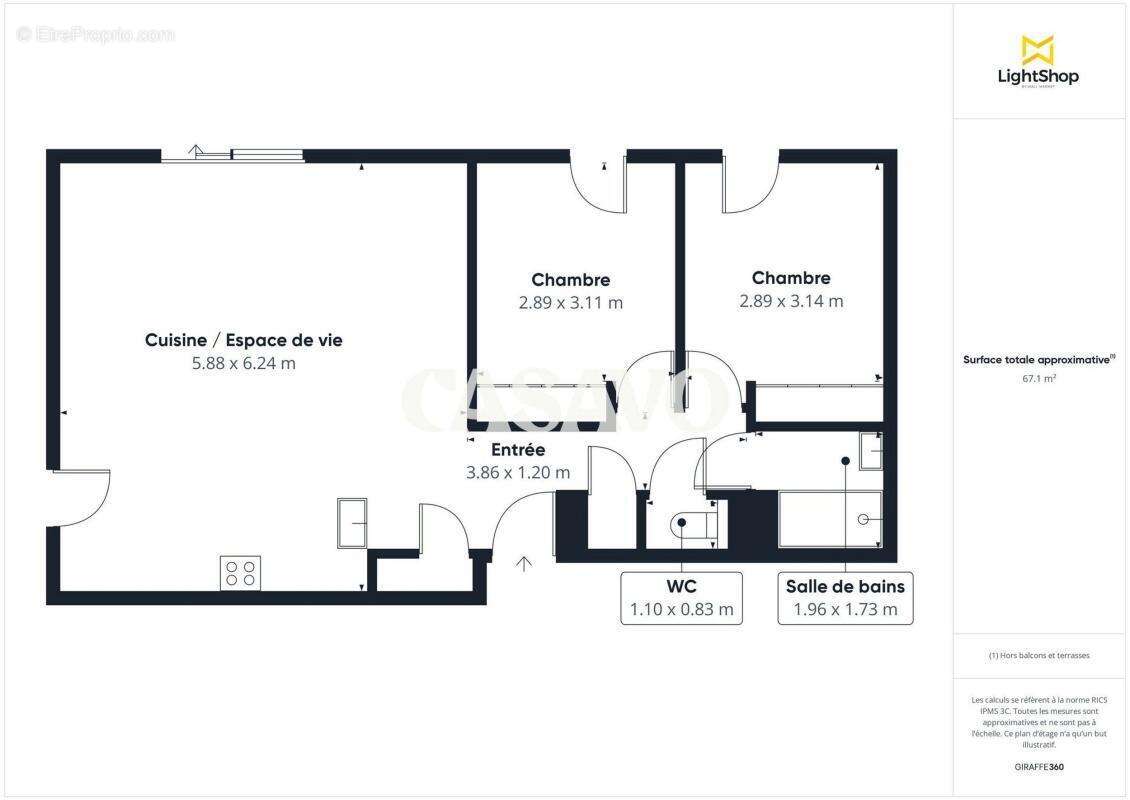 Appartement à DECINES-CHARPIEU