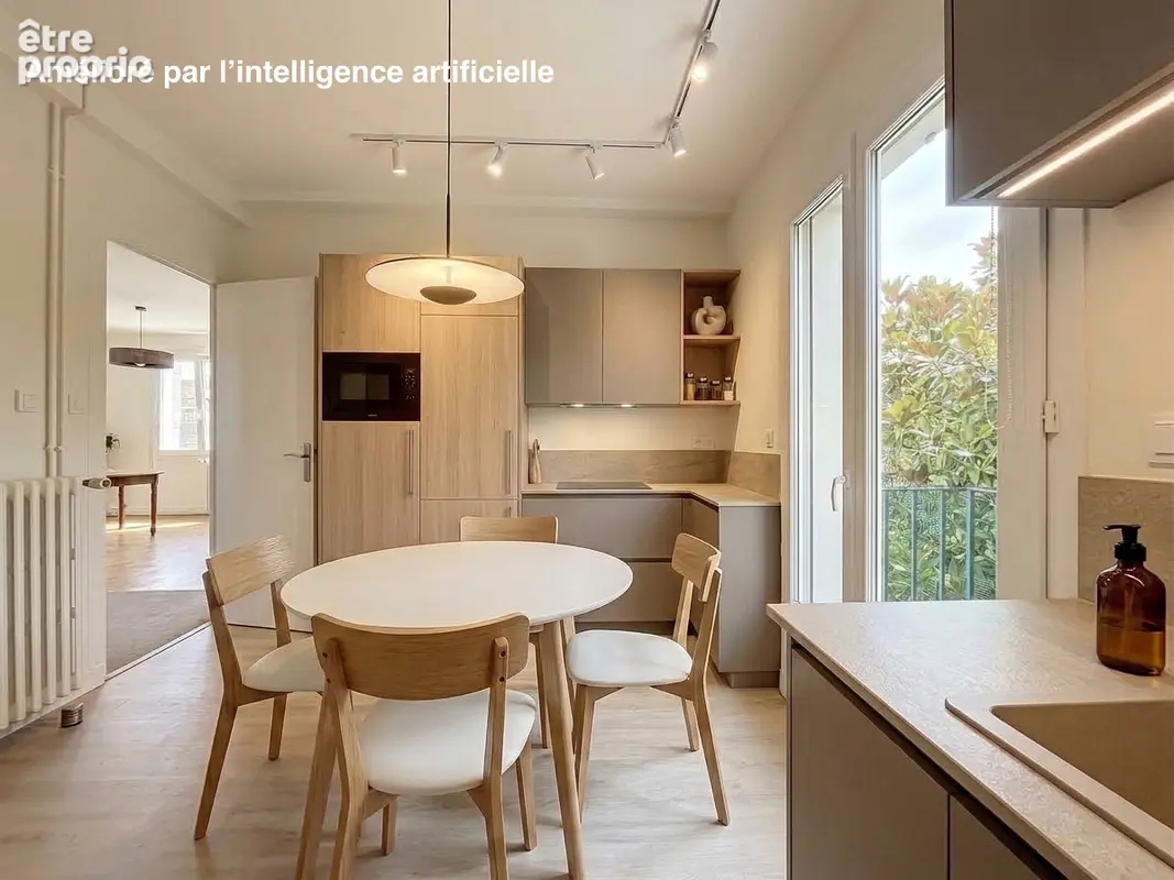 Quartier Jeanne d'Arc - Appartement Rennes 5 pièces 130 m2 - Duplex - 4 chambres - Dernier étage - Garage - jardin partagé - photo 6
