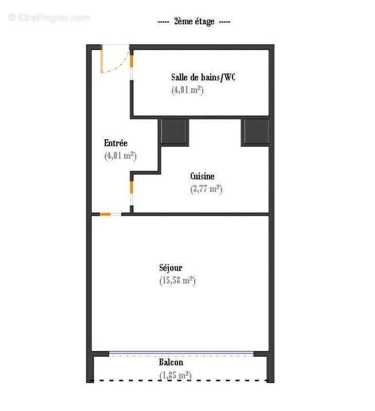 Photo 2 - Appartement à PARIS-18E