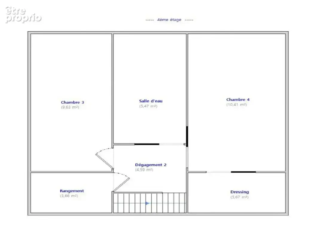 NEUVILLE SUR SAONE (69) -DUPLEX 123 m², 4 chambres, Dernier étage avec asc, Vue dégagée, DPE C - photo 13