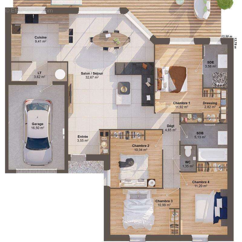 Maison à MONTHODON