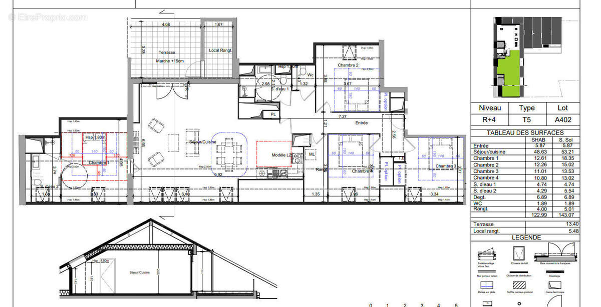 Appartement à CHALONNES-SUR-LOIRE