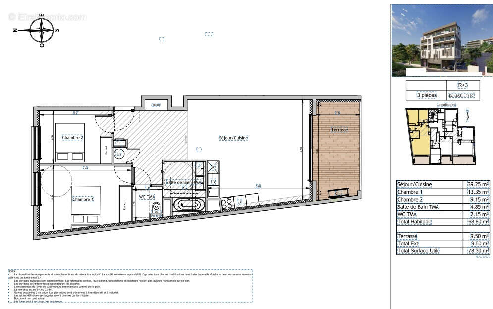 Appartement à ANTIBES